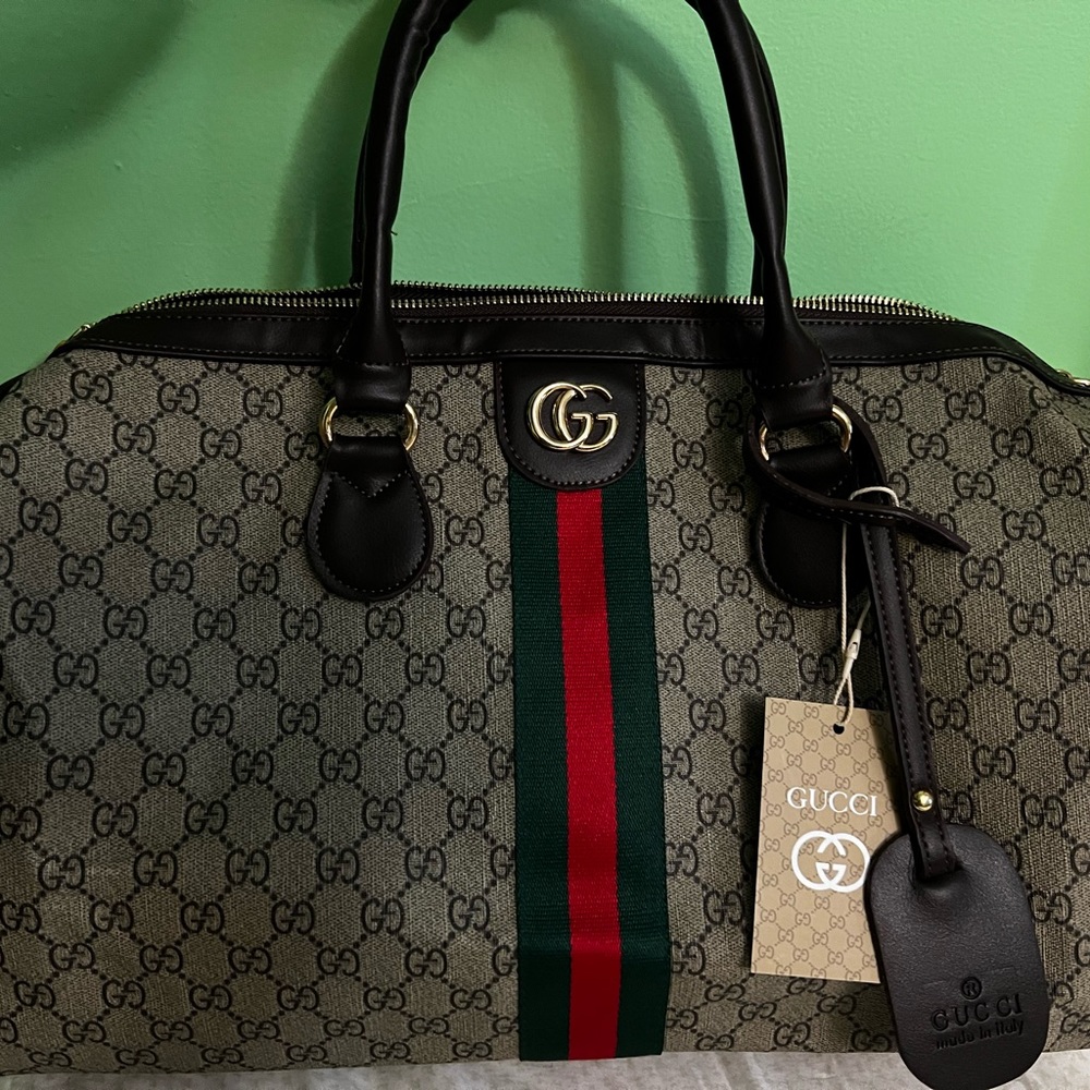 GG Inspired Travel Bag - Brand new!